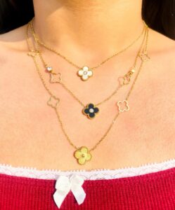 triple layer neckpiece