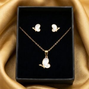 butterfly neckpiece combo