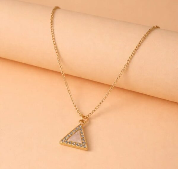 celeste triangle neckpiece