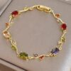 multicolour tulip bracelet