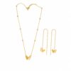 butterfly gold thread set